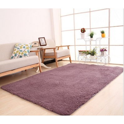 Area Rug with Plush Shaggy Pile and Black and White Design Soft Rectangular Floor Mat 8 By 10 - Image 4