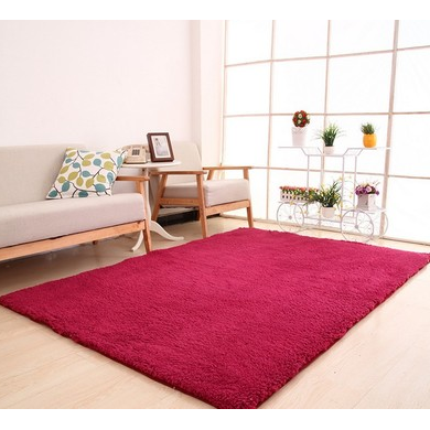 Area Rug with Plush Shaggy Pile and Black and White Design Soft Rectangular Floor Mat 8 By 10 - Image 8