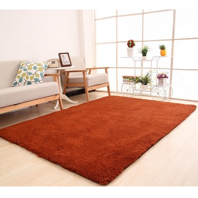 Area Rug with Plush Shaggy Pile and Black and White Design Soft Rectangular Floor Mat 8 By 10 - Image 9