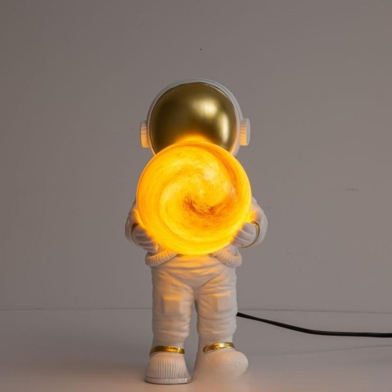 Astronaut Bedside Table Lamp with Glowing Globe and Battery Operated Design Set Of 2 - Image 3