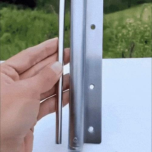 Automatic Door Closer with Spring Loaded Mechanism and Adjustable Closing Speed - Image 5