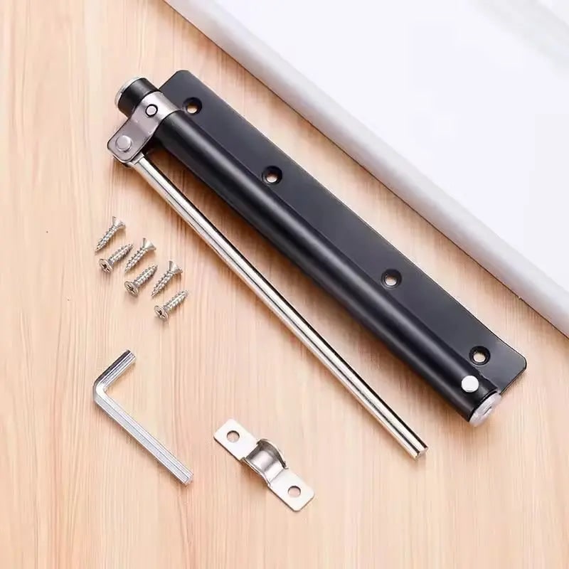 Automatic Door Closer with Spring Loaded Mechanism and Adjustable Closing Speed - Image 8
