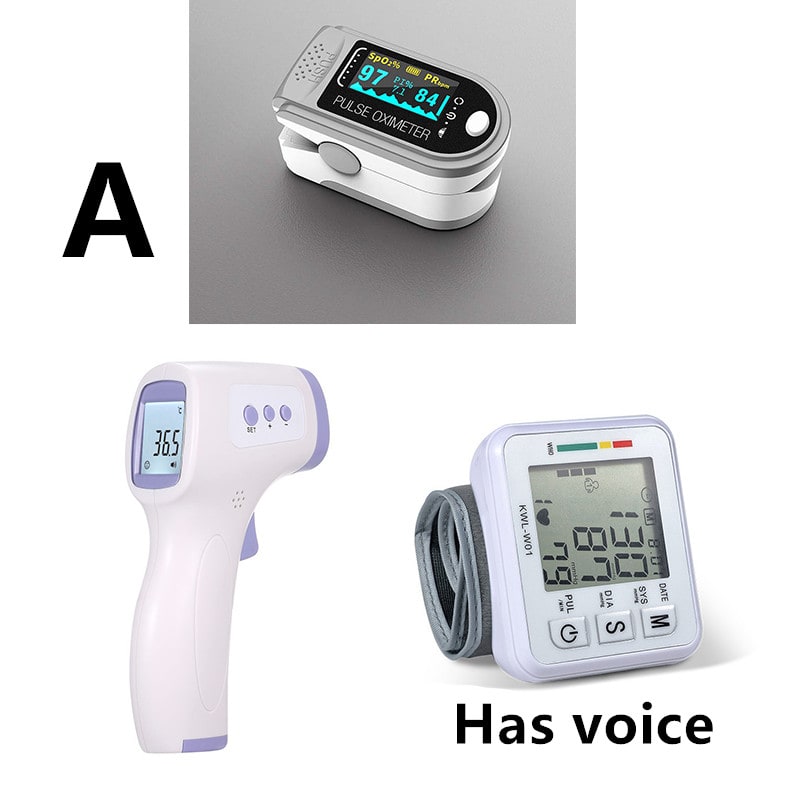 Automatic Home Blood Pressure Monitor with Wrist Cuff Lcd Display and Portable Digital Wristband - Image 2