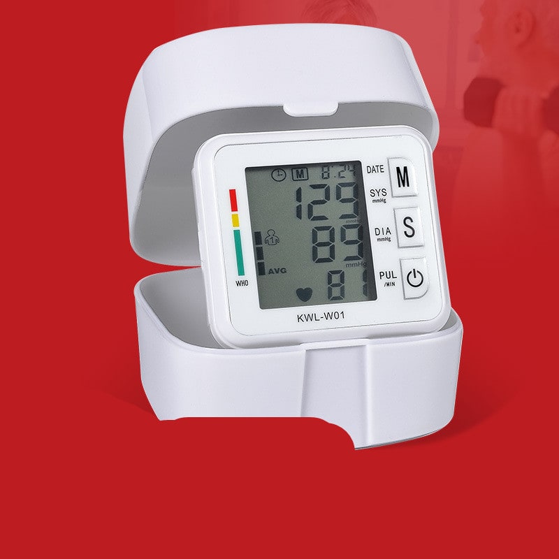 Automatic Home Blood Pressure Monitor with Wrist Cuff Lcd Display and Portable Digital Wristband - Image 7