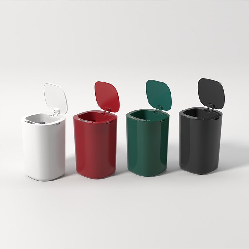 Automatic Trash Can with Motion Sensor Lid and Touchless Smart Design for Kitchen Bedroom - Image 1