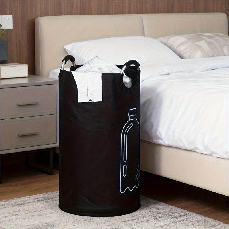 Portable Foldable Indoor Recycling Bin with Open Top