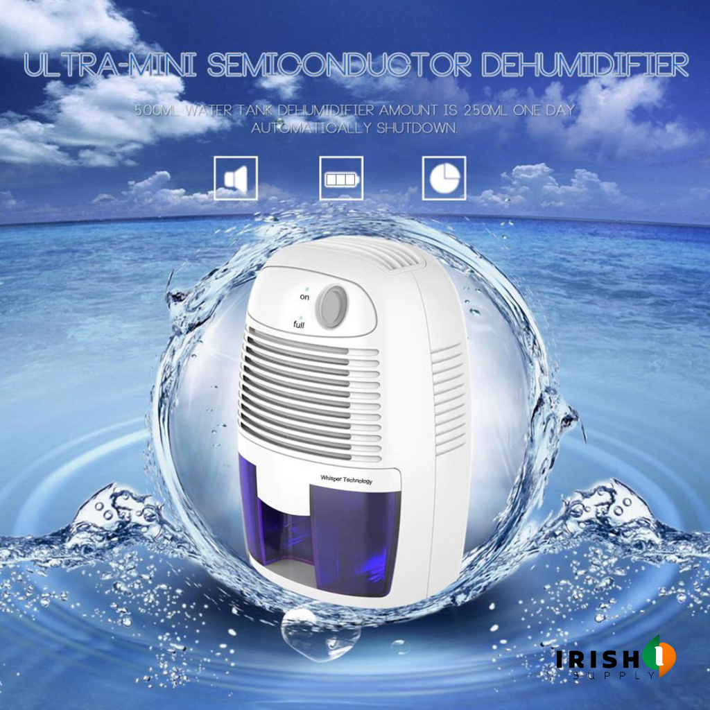 Basement Crawl Space Mini Dehumidifier for Bathroom and Bedroom with 500ml Tank - Image 4