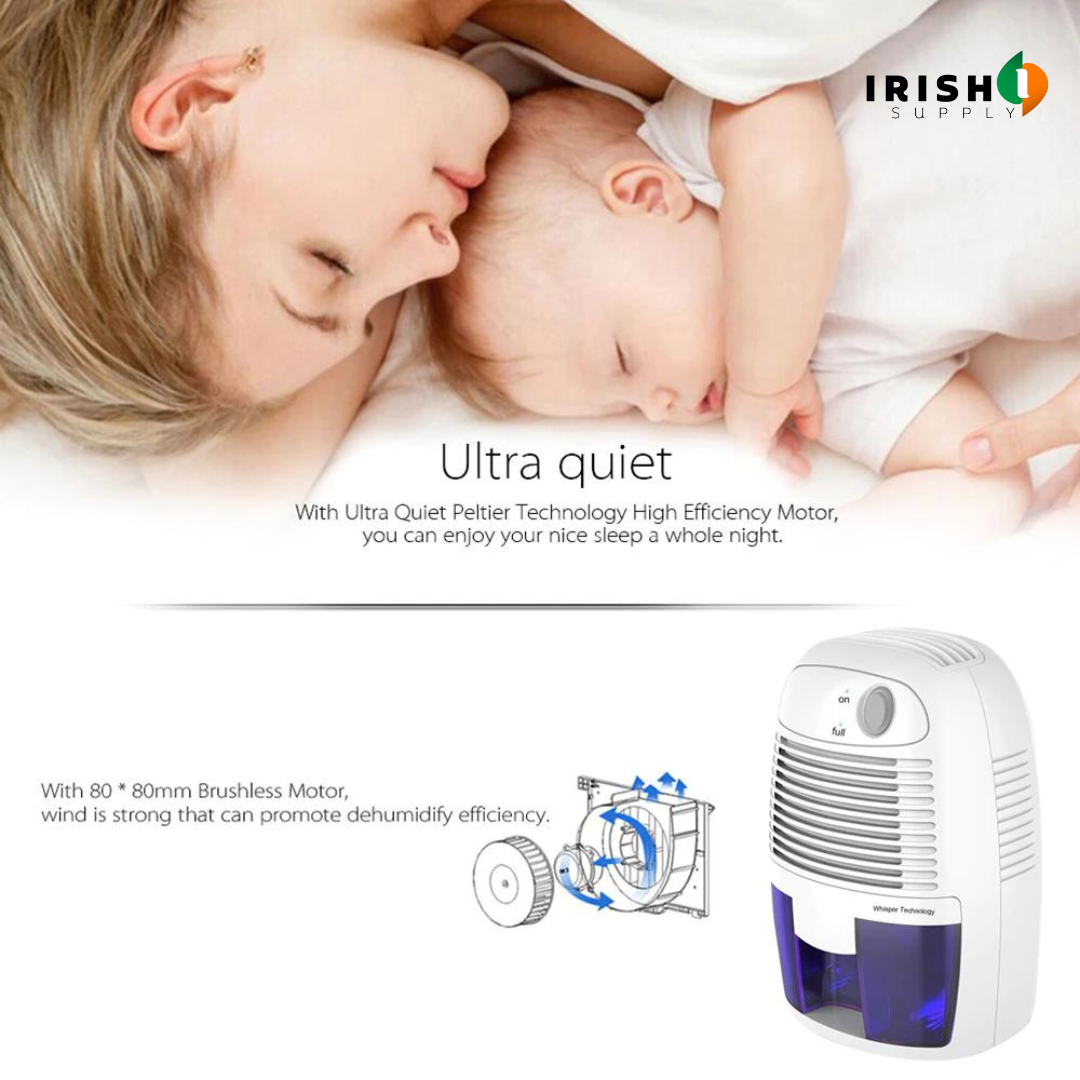 Basement Crawl Space Mini Dehumidifier for Bathroom and Bedroom with 500ml Tank - Image 6