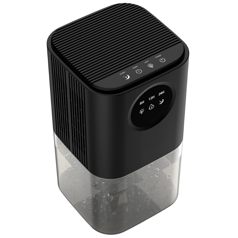 Basement Crawl Space Small Dehumidifier for Bedroom with Nightlight and Timer - Image 3
