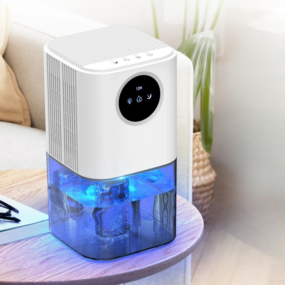 Basement Crawl Space Small Dehumidifier for Bedroom with Nightlight and Timer - Image 4