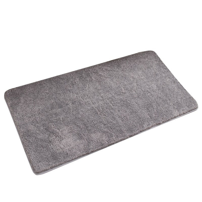 Bath Mat and Bathroom Floor Set with Quick Dry Plush Microfiber and Non Slip Backing - Image 12