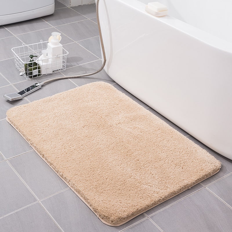 Bath Mat and Bathroom Floor Set with Quick Dry Plush Microfiber and Non Slip Backing - Image 18