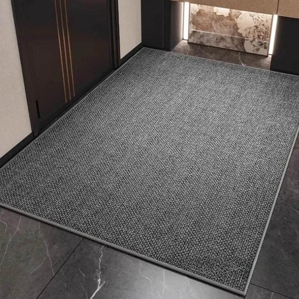Bath Mat Indoor Doormat Entryway Absorbent Textured Loop Pile Non Slip Floor - Image 3