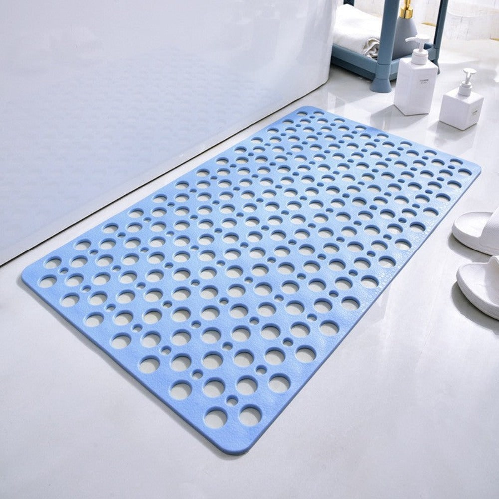 Bath Mats for Bathroom with Suction Cups Non Slip Shower Drainage Holes - Image 6