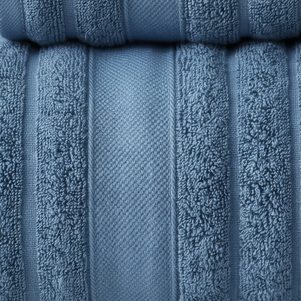Bath Towel Set for Bathroom with 100% Cotton Terry Cloth 3-Piece Soft Absorbent Nice - Image 3