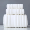Bath Towel Set for Bathroom with 100% Cotton Terry Cloth 3-Piece Soft Absorbent Nice - Image 4