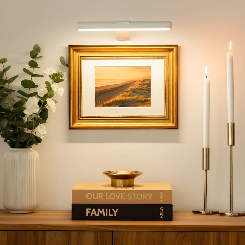 Battery Operated Picture Light Artwork LED Cordless Rechargeable Wall Mounted - Image 15