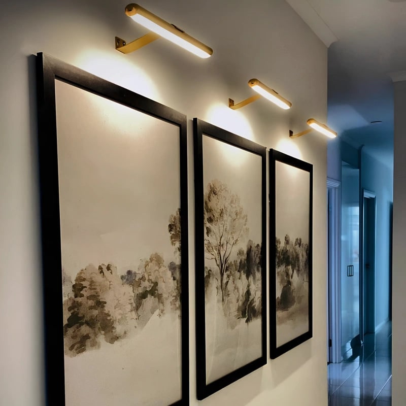 Battery Operated Picture Light Artwork LED Cordless Rechargeable Wall Mounted - Image 2