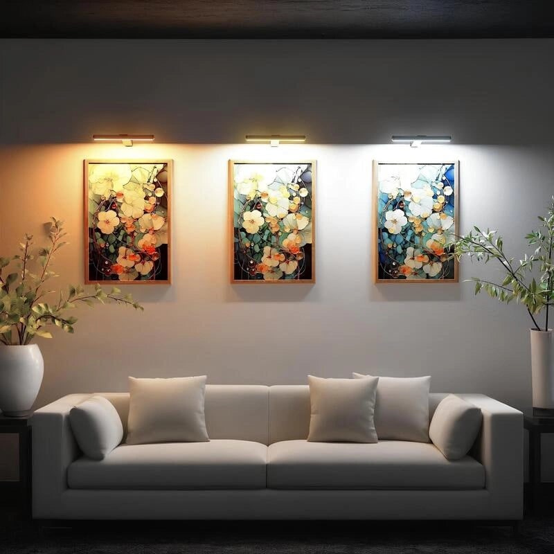 Battery Operated Picture Light Artwork LED Cordless Rechargeable Wall Mounted - Image 5
