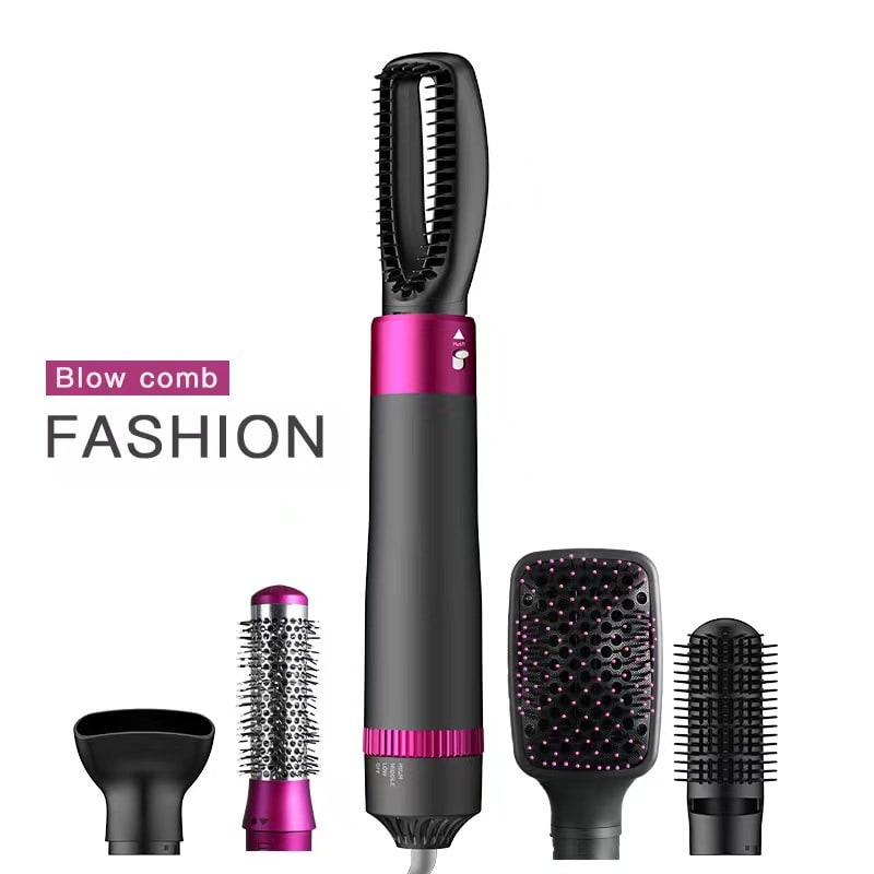 Blow Dryer Brush with Hot Air Comb and 5 Interchangeable Attachments for Hair Styling - Image 9