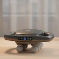 Body Massager Handheld Massage Gun Portable Dual Handle Eight Node LED Display Fascia - Image 1