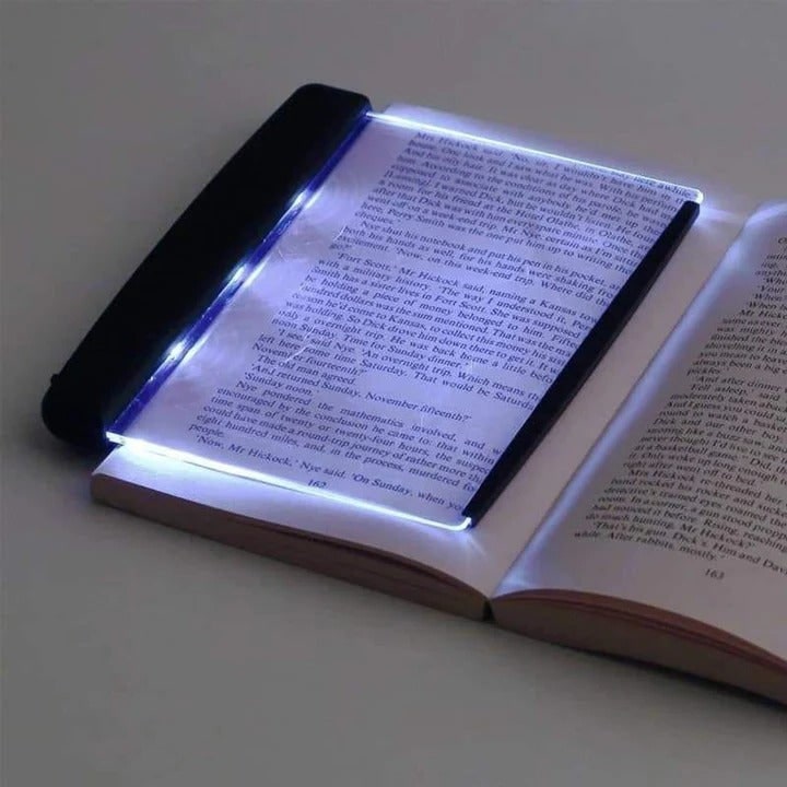 Book Light Panel LED Portable Acrylic Reading Travel - Image 1