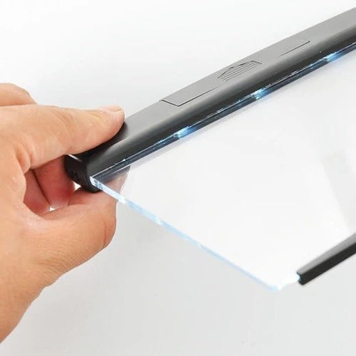 Book Light Panel LED Portable Acrylic Reading Travel - Image 4