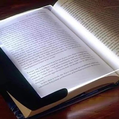 Book Light Panel LED Portable Acrylic Reading Travel - Image 5