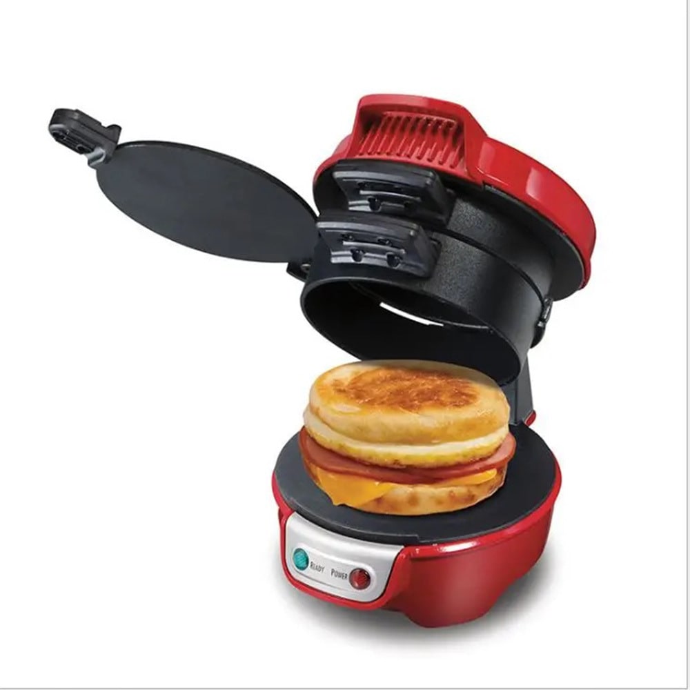 Breakfast Sandwich Maker and Machine with Non-Stick Plates for Eggs and Cheese Sandwiches - Image 13