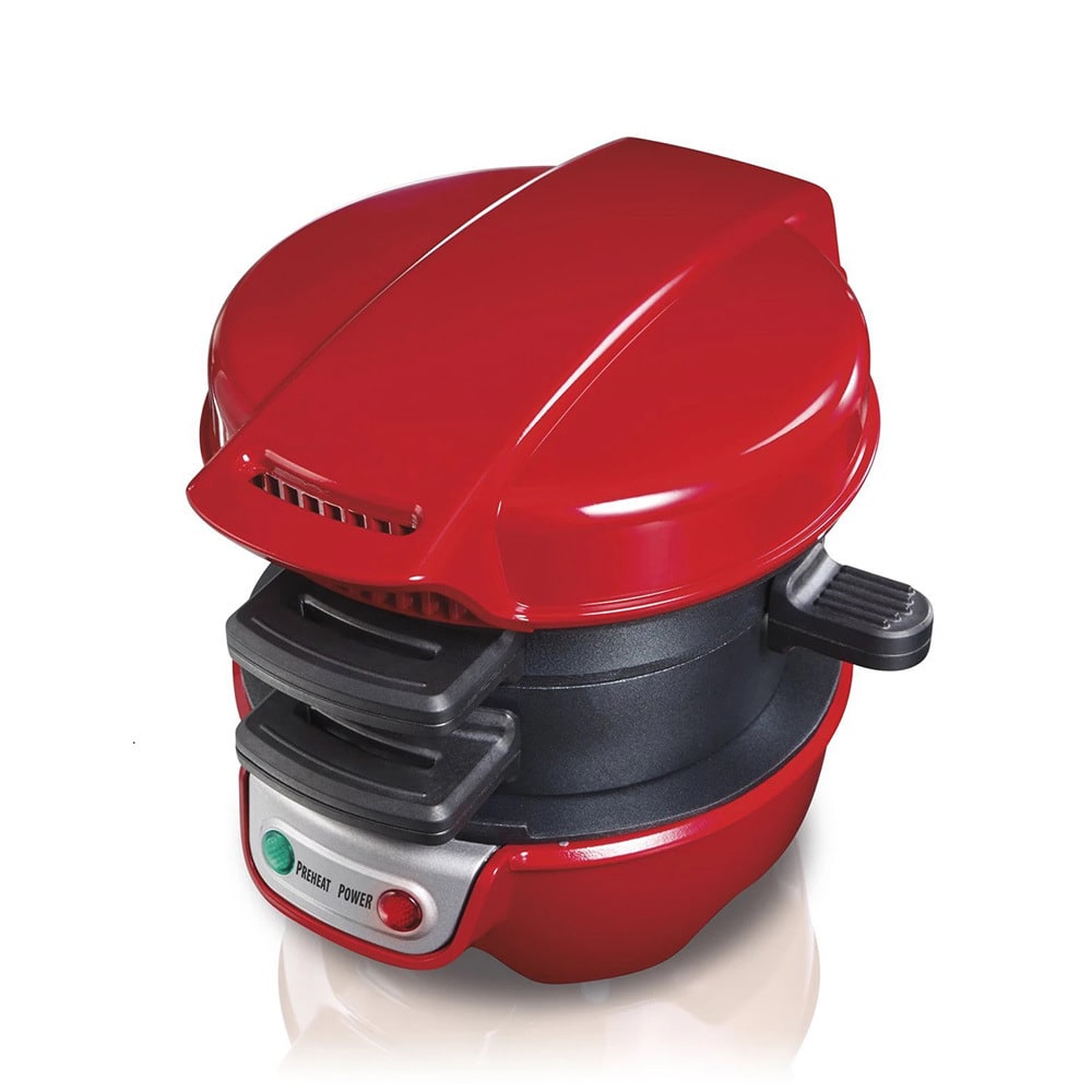 Breakfast Sandwich Maker and Machine with Non-Stick Plates for Eggs and Cheese Sandwiches - Image 4