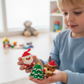 Building Blocks Magnetic Tiles Toys with Interlocking Bricks for Children Wooden - Image 1