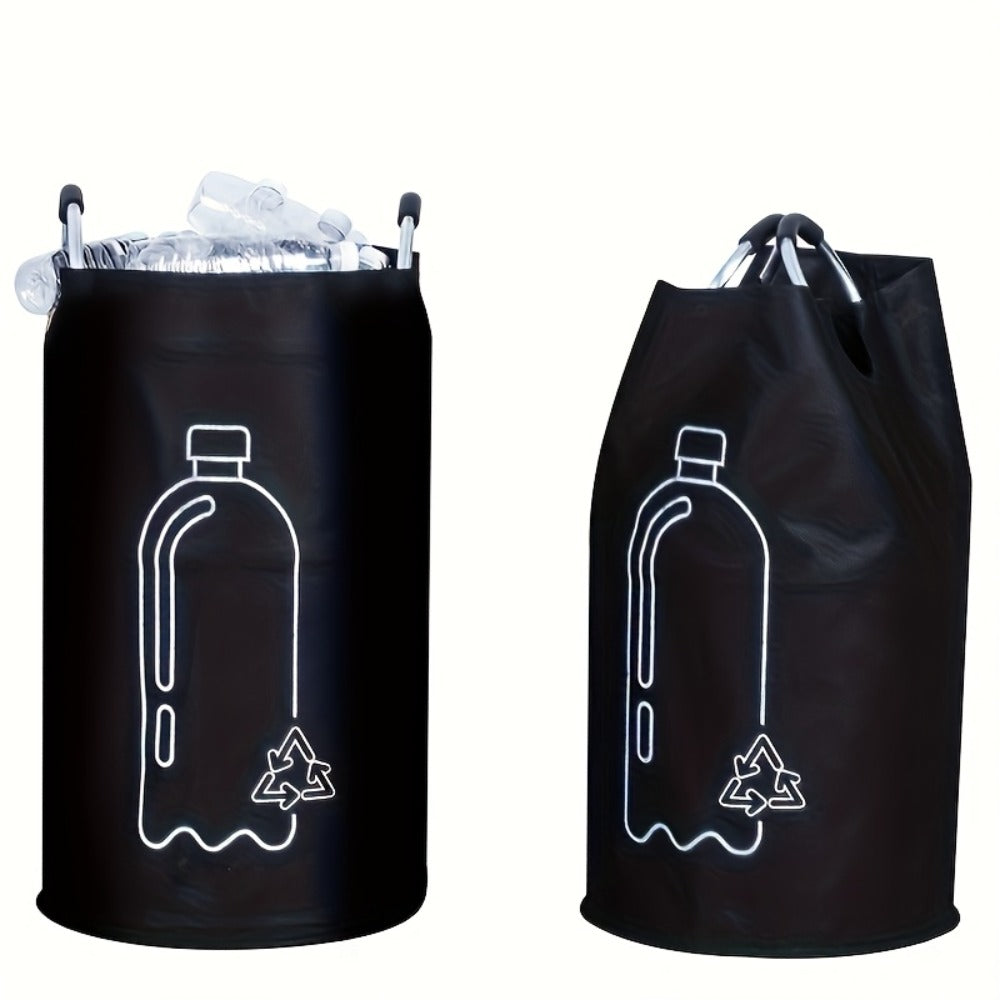 82L Portable Foldable Waste Storage Container with Handle