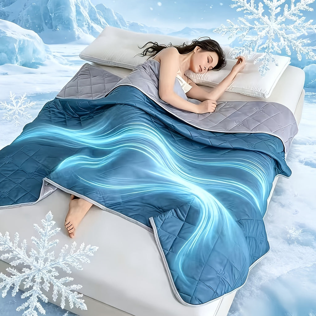 Lightweight Cooling Blanket Soft Breathable Sleeping Cover