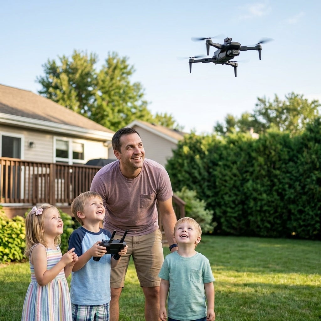 Camera Drone Quadcopter Foldable with 8K Gimbal GPS and Aerial Photography Thermal Imaging - Image 1