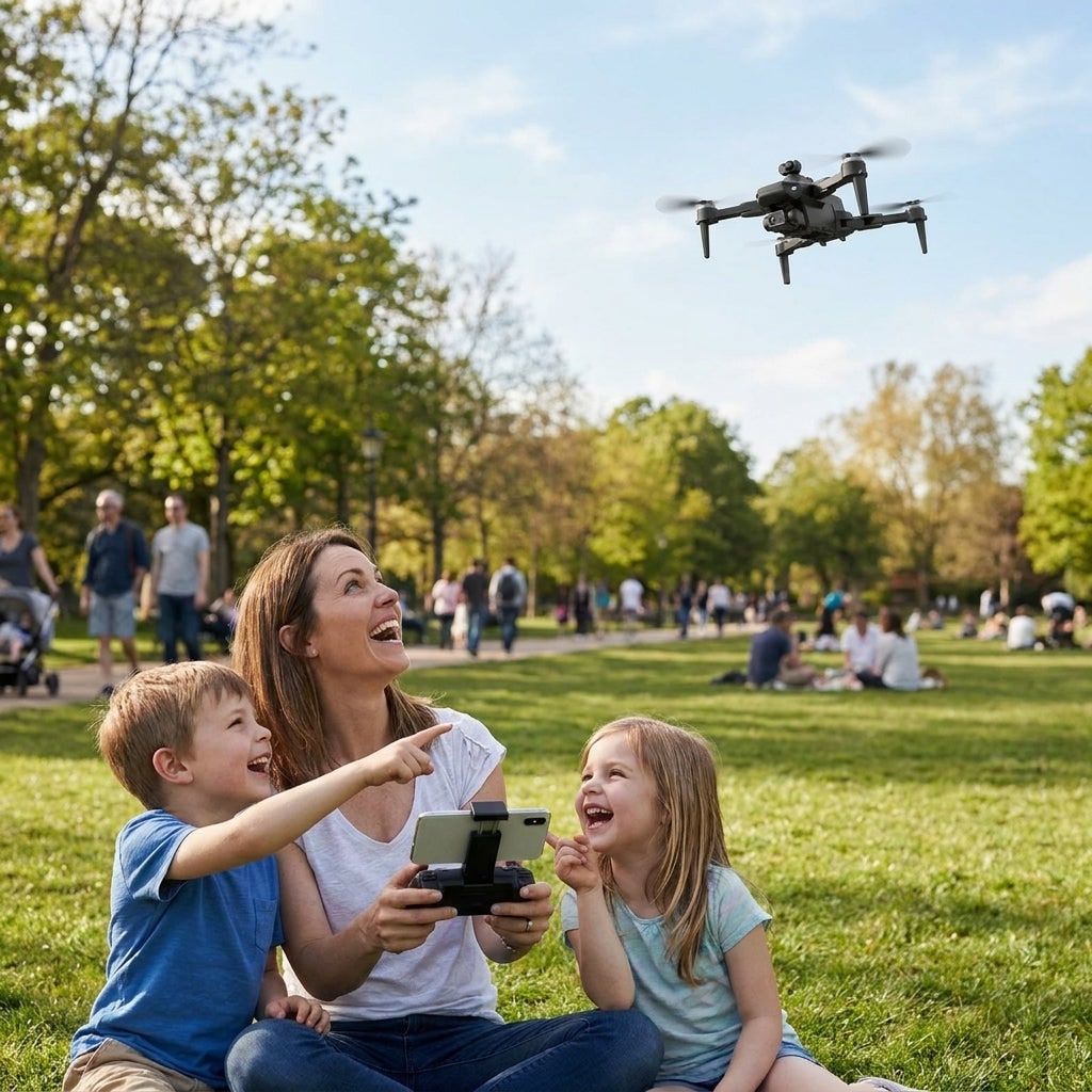 Camera Drone Quadcopter Foldable with 8K Gimbal GPS and Aerial Photography Thermal Imaging - Image 2