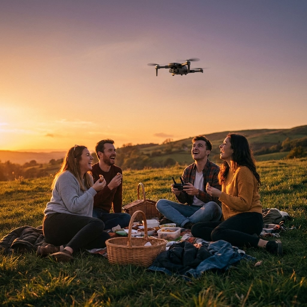 Camera Drone Quadcopter Foldable with 8K Gimbal GPS and Aerial Photography Thermal Imaging - Image 4