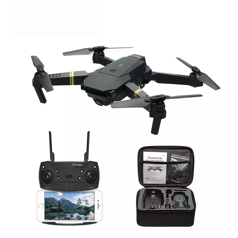 Camera Drone Quadcopter with Remote Control Foldable 4K WIFI Fpv Aerial Video - Image 6