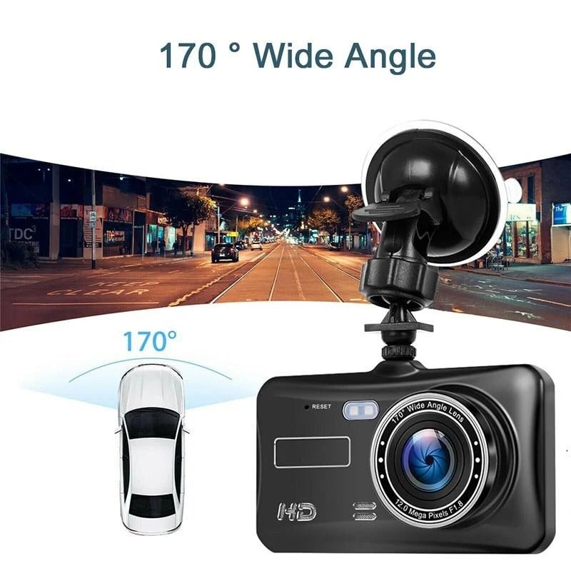 Car Dash Camera with Rear and 1080p Full HD Wide-Angle Coverage - Image 4