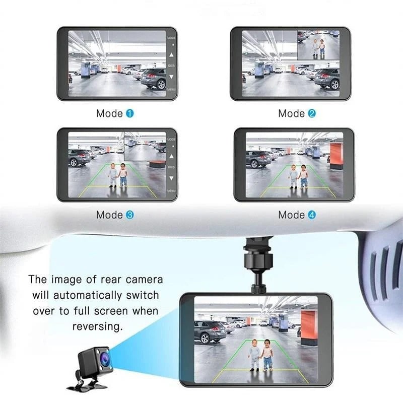 Car Dash Camera with Rear and 1080p Full HD Wide-Angle Coverage - Image 5