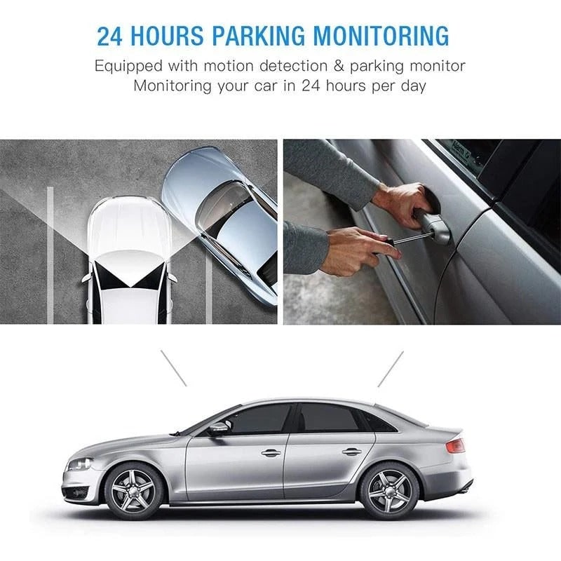 Car Dash Camera with Rear and 1080p Full HD Wide-Angle Coverage - Image 8