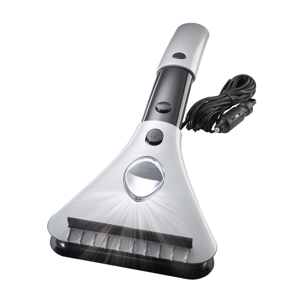 Car Ice Scraper Heated Electric Extendable LED Windshield Winter - Image 2