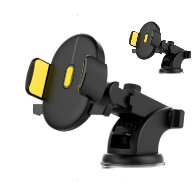 Car Phone Stand Holder Mount with Telescopic Arm and Suction Cup Base Magnet - Image 2