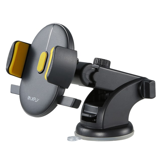Car Phone Stand Holder Mount with Telescopic Arm and Suction Cup Base Magnet - Image 6