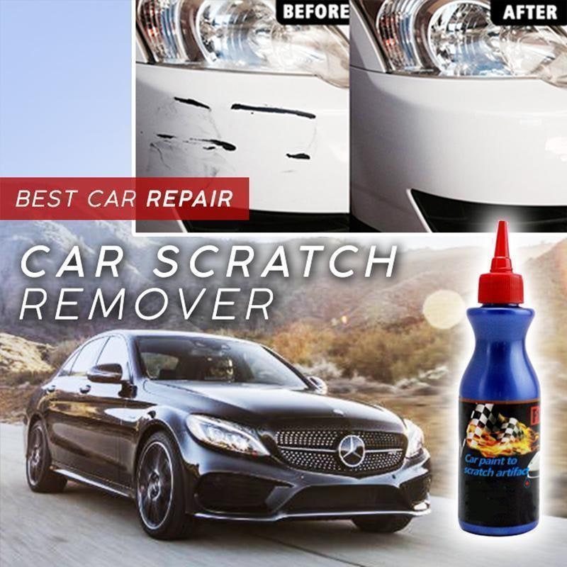 Car Scratch Repair Kit and Remover with Compound Paste for Auto Paint Restoration Scuff - Image 1