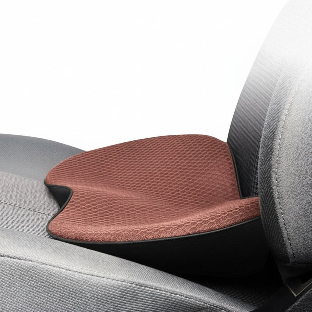 Car Seat Cushion with Memory Foam Ergonomic Support and Breathable Mesh Cover - Image 3