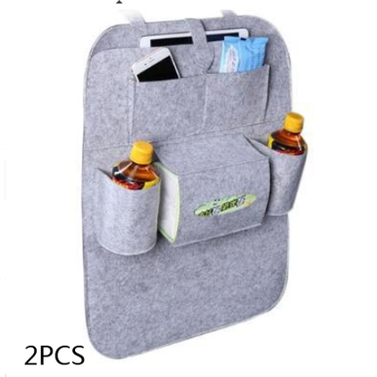 Car Seat Organizer with Backseat Storage Tissue Box Holder and Bottle Pockets Vehicle - Image 16