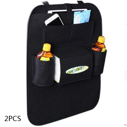 Car Seat Organizer with Backseat Storage Tissue Box Holder and Bottle Pockets Vehicle - Image 18