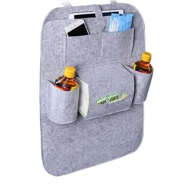 Car Seat Organizer with Backseat Storage Tissue Box Holder and Bottle Pockets Vehicle - Image 27