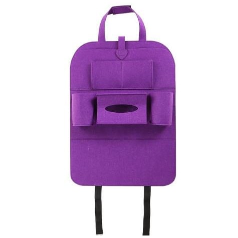 Car Seat Organizer with Backseat Storage Tissue Box Holder and Bottle Pockets Vehicle - Image 34