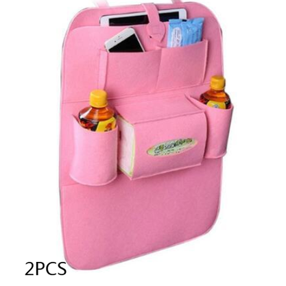 Car Seat Organizer with Backseat Storage Tissue Box Holder and Bottle Pockets Vehicle - Image 7